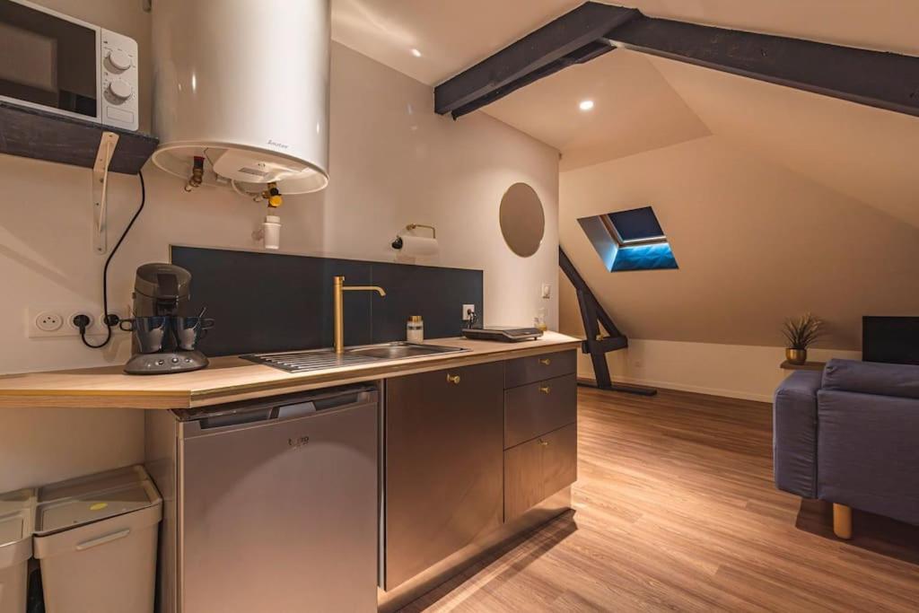 L'Azur Dore, Studio Pour 2 Voyageurs Isles-sur-Suippe المظهر الخارجي الصورة